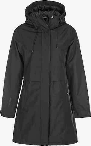 Whistler Outdoor Jacket in Black: front