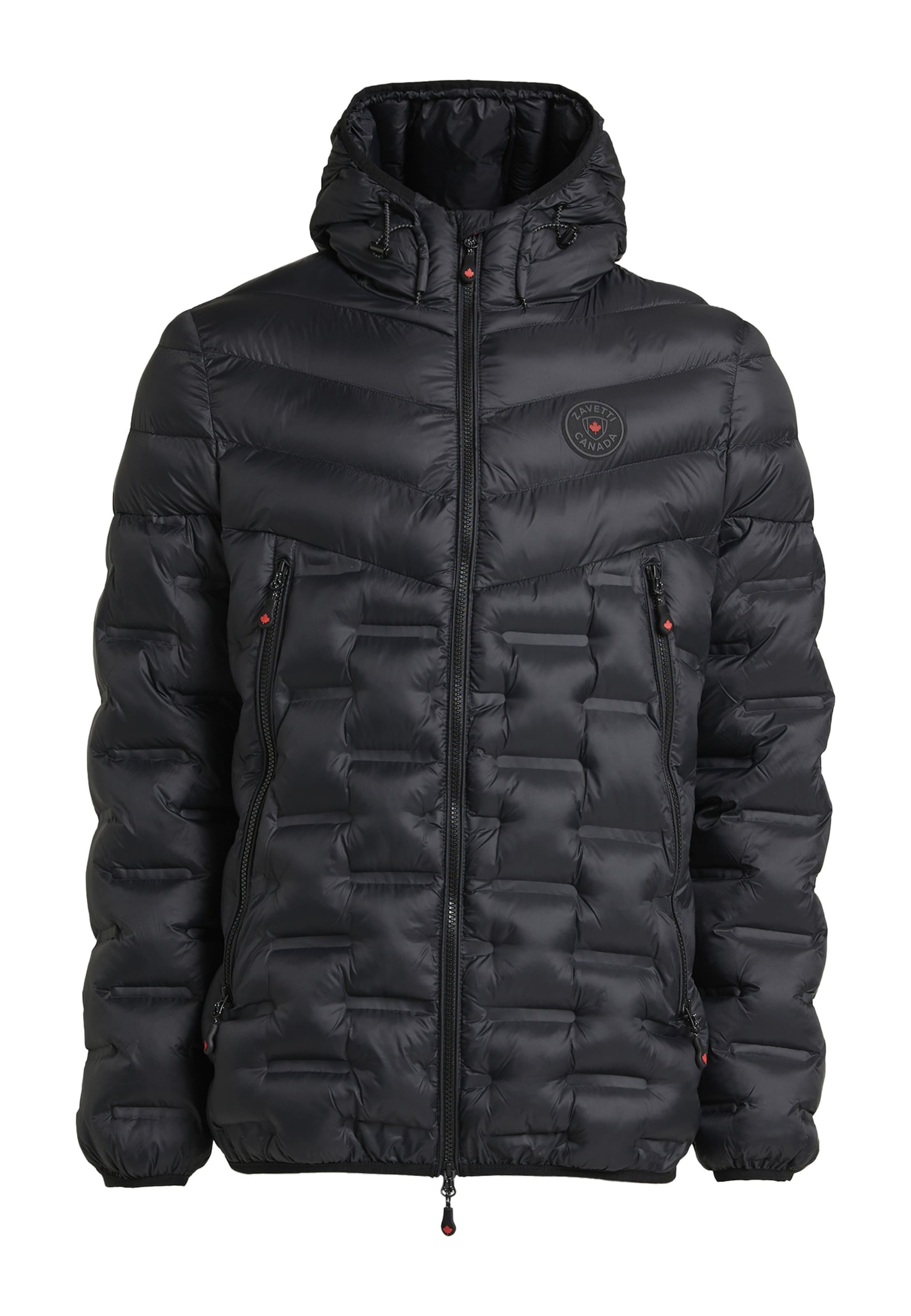 Zavetti Canada Jacke 'Savuno' in Schwarz: Vorderseite