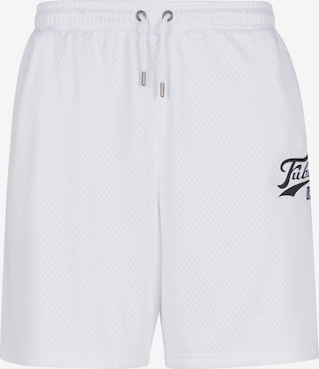 Loosefit Pantaloni di FUBU in bianco: frontale