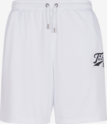 Loosefit Pantalon FUBU en blanc : devant