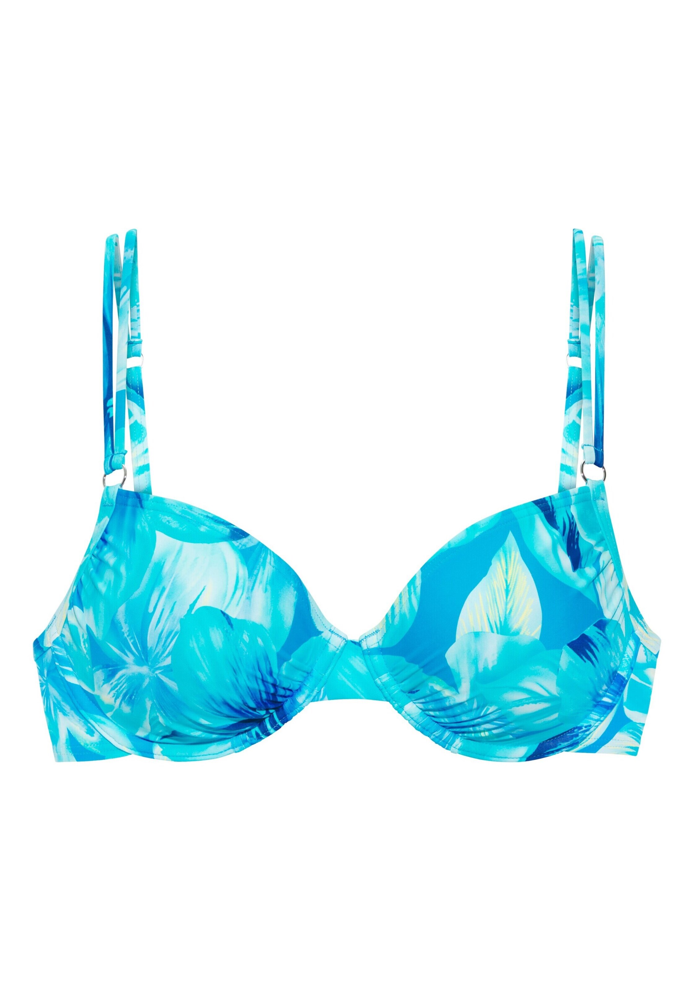 s.Oliver Bikinitop in Blau: Vorderseite