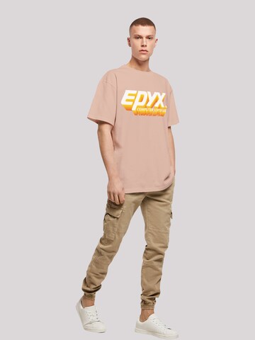 F4NT4STIC Shirt 'EPYX Logo 3D' in Oranje