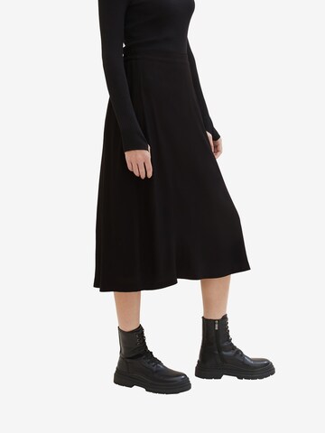 TOM TAILOR Skirt in Black