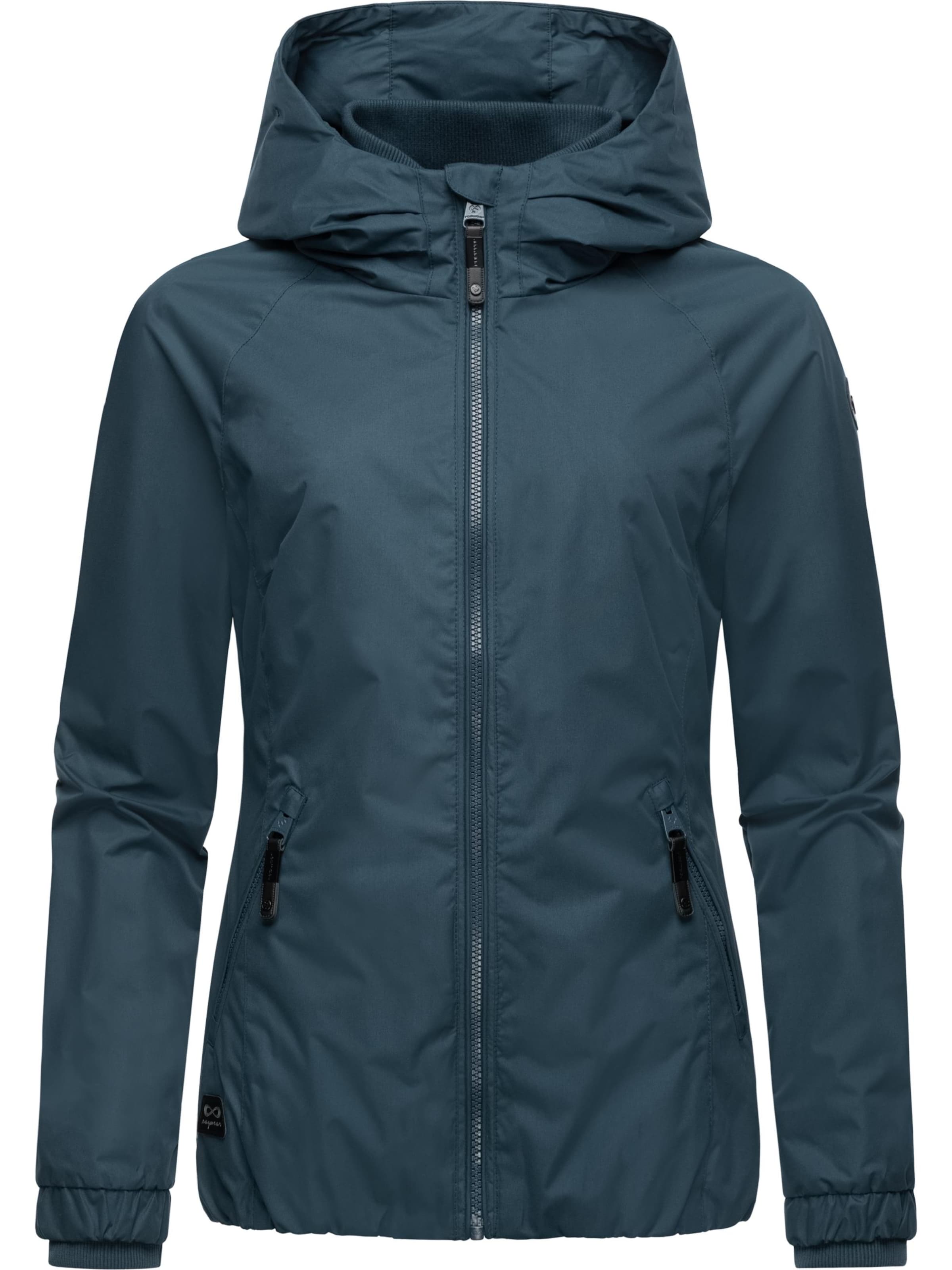 Ragwear Funkcionalna jakna 'Dizzie' | zelena barva: sprednja stran