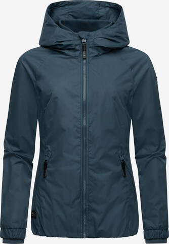 Ragwear Weatherproof jacket 'Dizzie' in Green: front