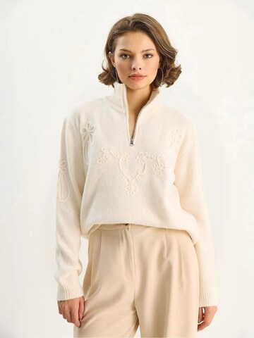 Pullover 'Pullover' di Bianco Lucci in beige