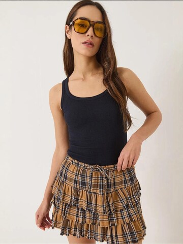 Bianco Lucci Top in Blue: front