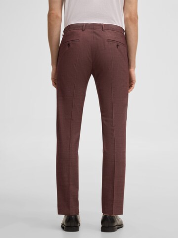 Coupe slim Pantalon chino 'Kynd' STRELLSON en rouge