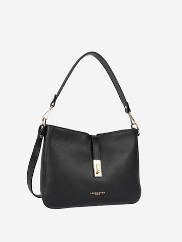 LANCASTER ParisMessenger torba preko ramena 'Lancaster Sac besace Zippé L Milano Horizon Noir' - crna boja