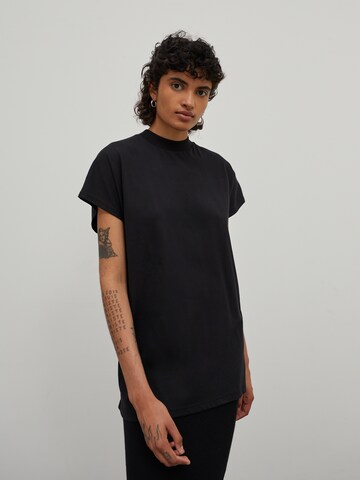 T-shirt 'Keela' EDITED en noir : devant