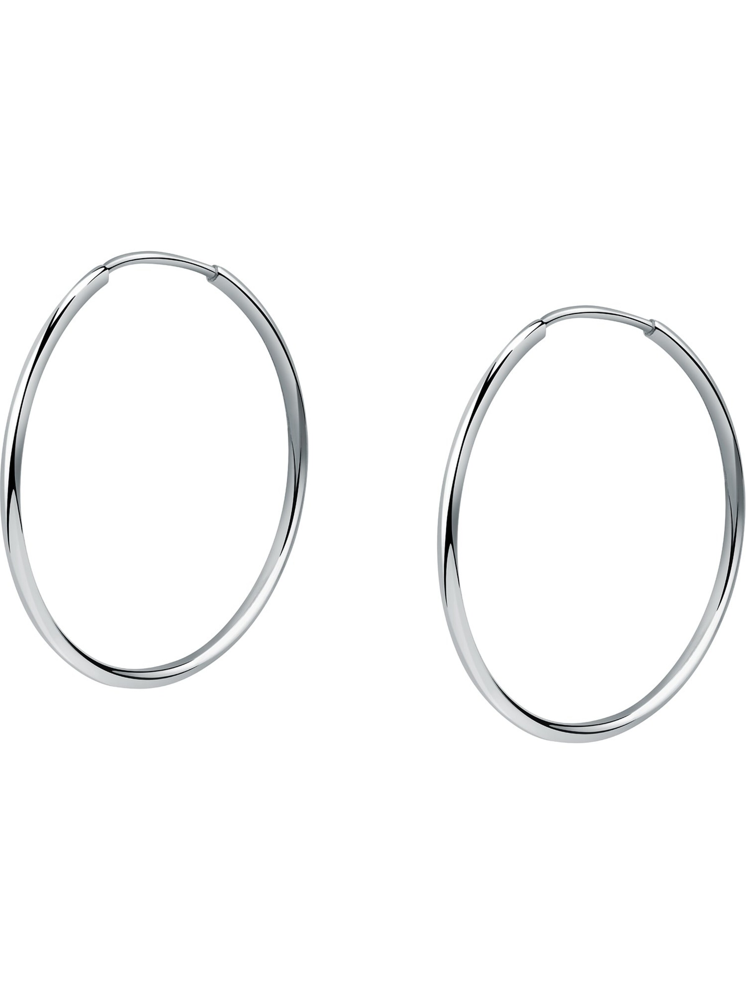 CHRIST Earrings in White: front