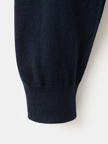 MANGO MAN Sveter 'WILLYM' - Modrá