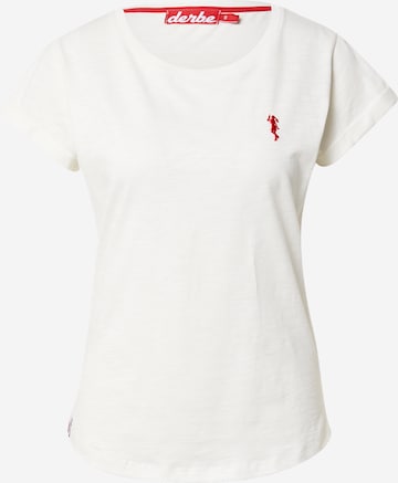 Derbe T-Shirt in Weiß: predná strana