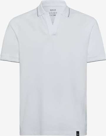 Boggi Milano Poloshirt in Weiß: predná strana