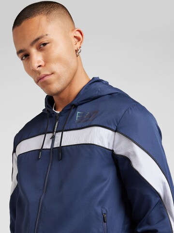 EA7 Emporio Armani Костюм для бега в Синий