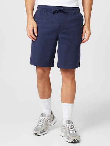 Casual Friday Regular Trousers 'Phelix' in Blue: front