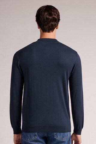 IUMAN Intimissimi Uomo Pullover in Blau