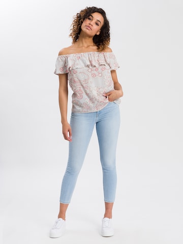 Cross Jeans Bluse in Pink