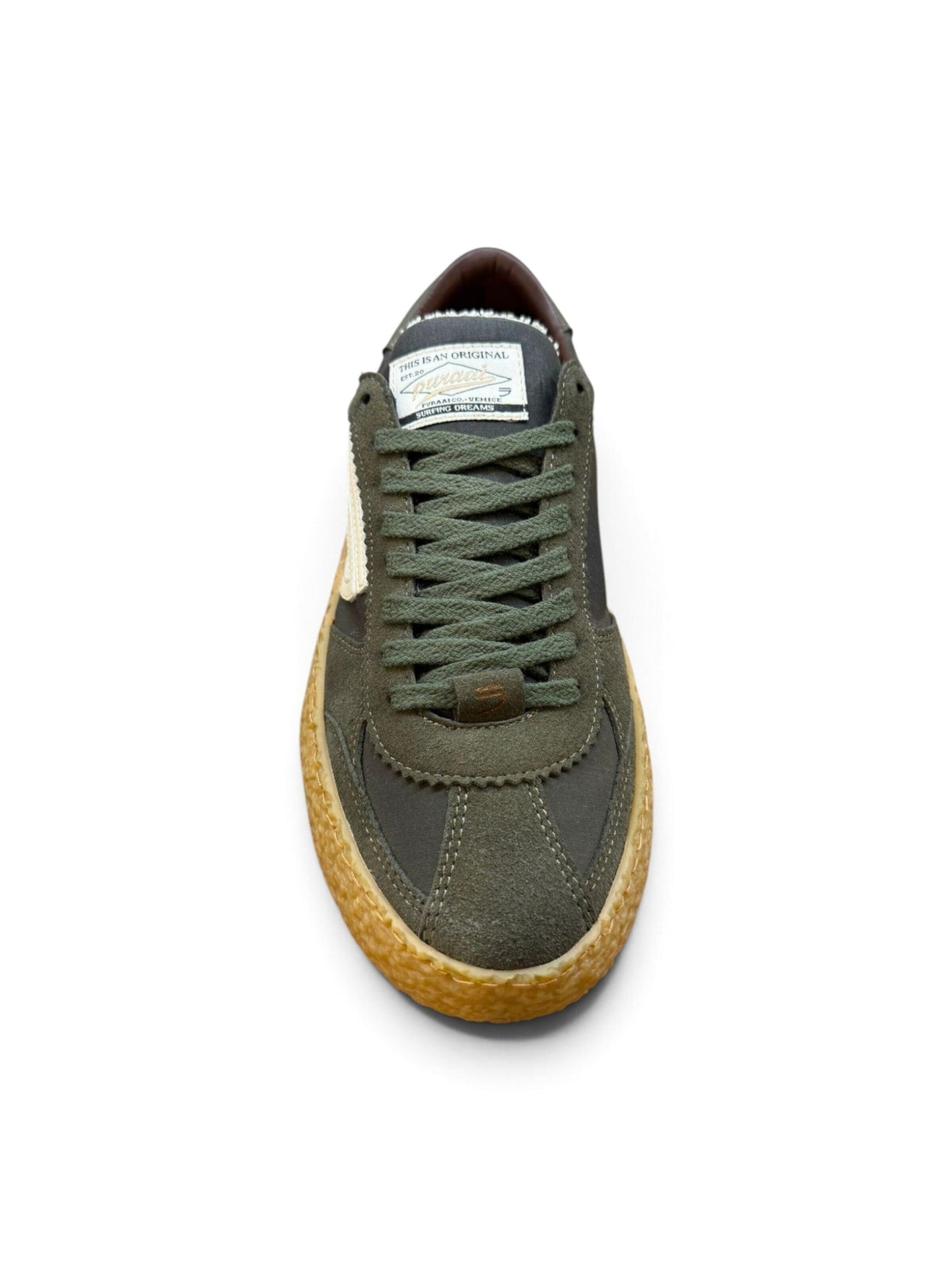 Baskets basses 'SIDRO' Puraai en vert