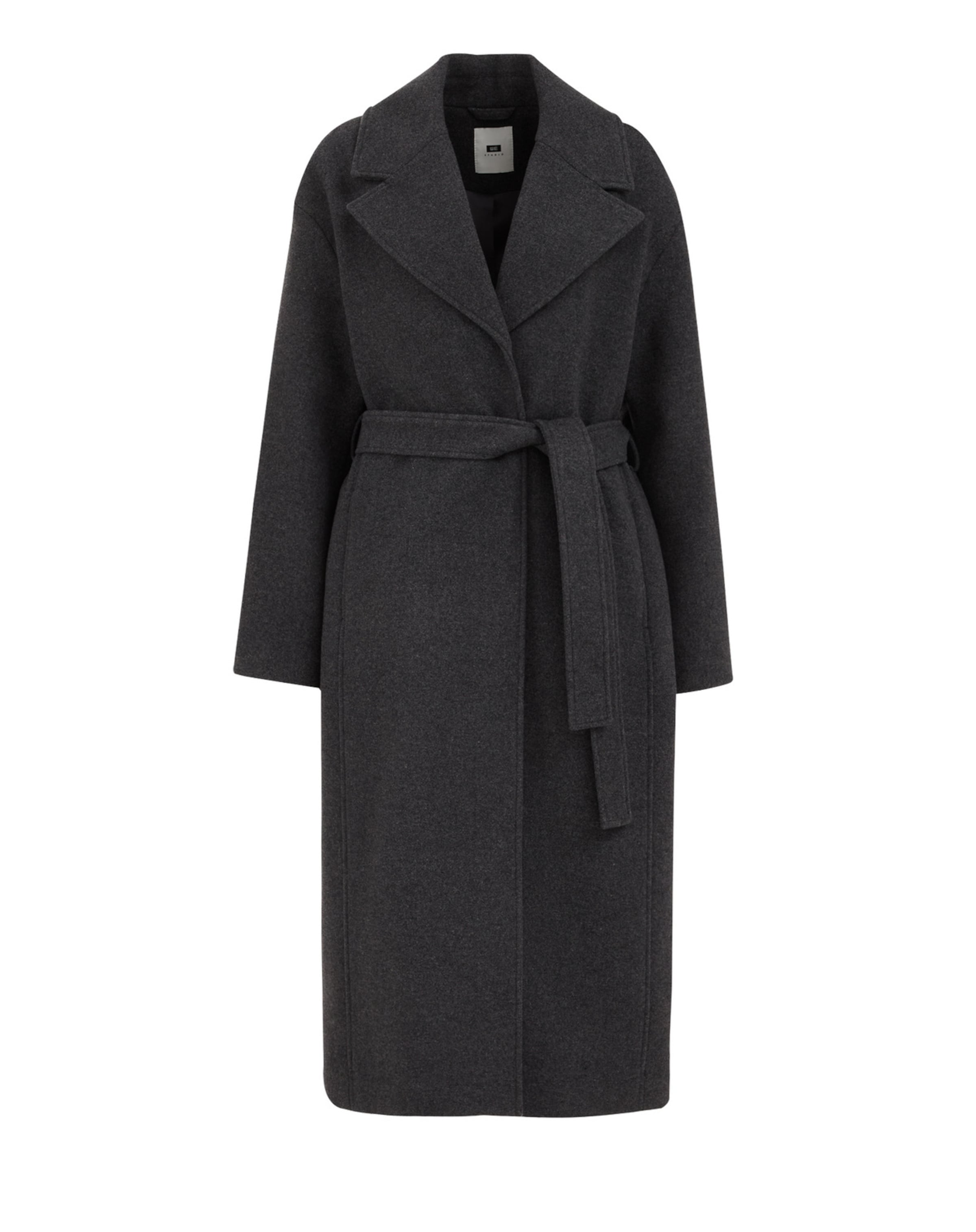 pelēks WE Studio Starpsezonu mētelis: no priekšpuses