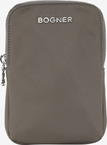 BOGNER Crossbody Bag 'Klosters' in Grey: front