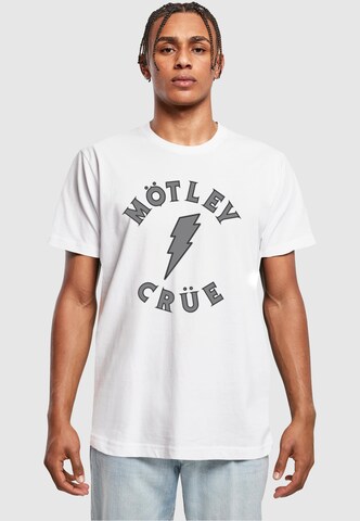 T-Shirt 'Motley Crue - Bolt World Tour' Merchcode en blanc : devant