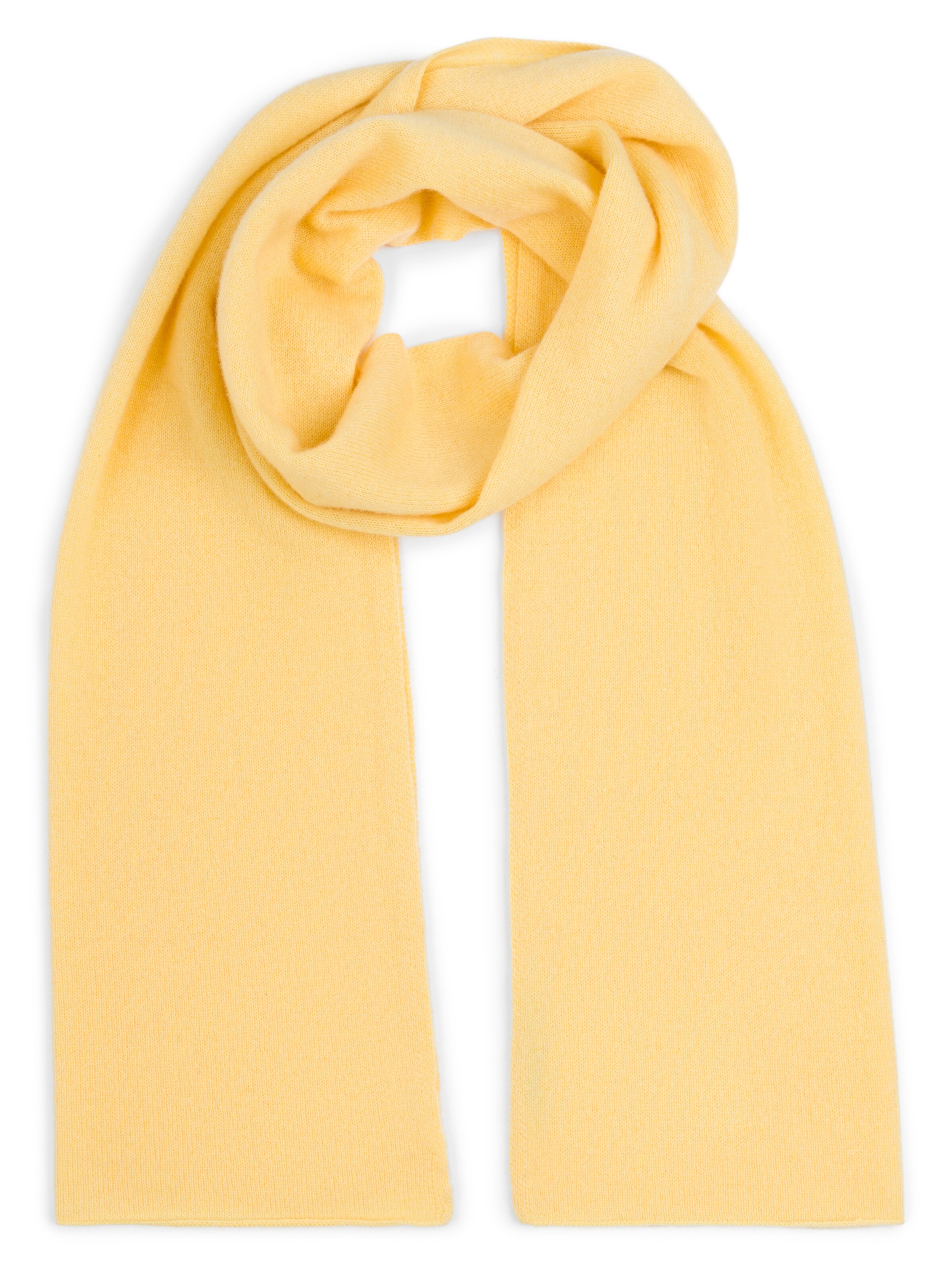 Marie Lund Scarf in Yellow: front