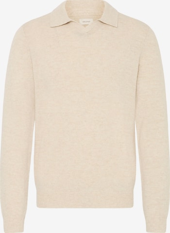BLEND Strickpullover 'BHBRANKO' in Beige: Vorderseite