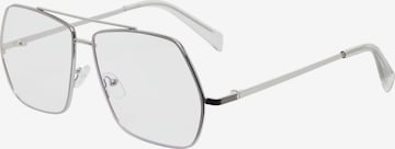 Lunettes de soleil 'BARRIE' PIECES en argent : devant