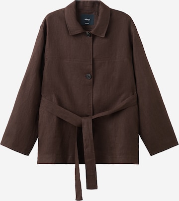 MANGO Přechodná bunda 'Will' – hnědá: přední strana