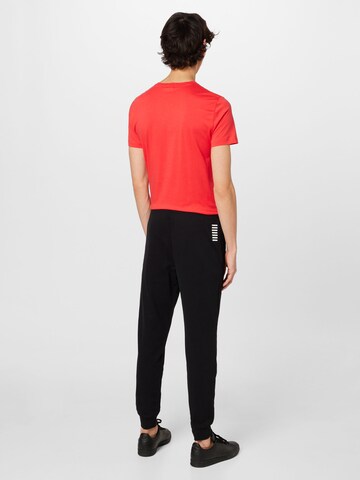 EA7 Emporio Armani Tapered Broek in Zwart