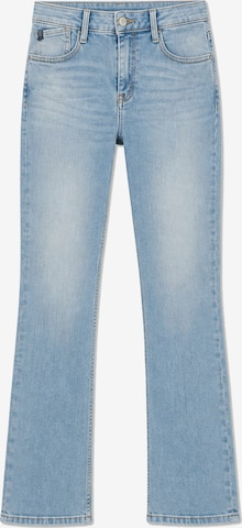 Bootcut Jean Le Temps Des Cerises en bleu : devant