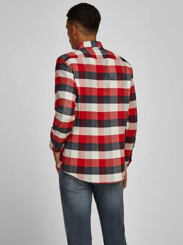 HECHTER PARIS Regular Fit Hemd in Rot