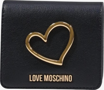 Portamonete 'JC5506PP1' di Love Moschino in nero: frontale