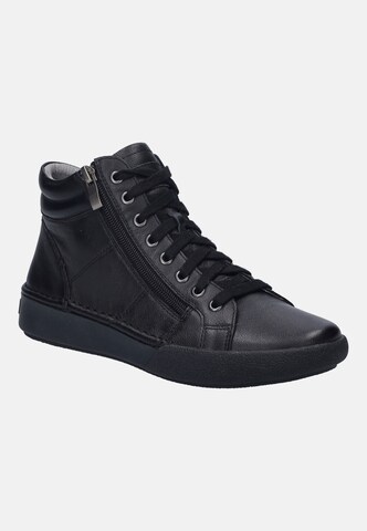 JOSEF SEIBEL Sneakers hoog 'Claire' in Zwart