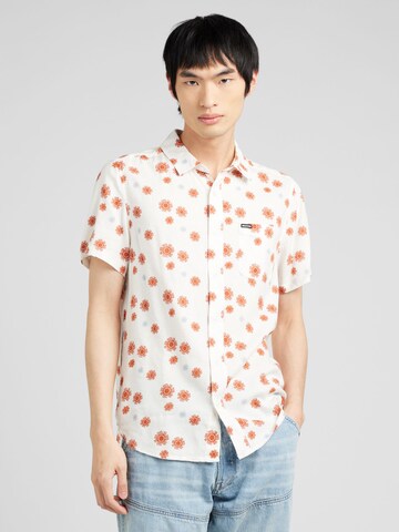 Brixton - Ajuste regular Camisa 'CHARTER' en blanco: frente