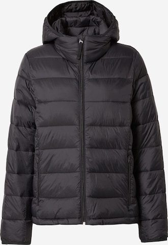 Abercrombie & FitchPrijelazna jakna - crna boja: prednji dio