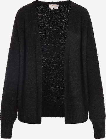 Geacă tricotată de la usha FESTIVAL pe negru: față