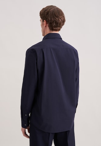 SEIDENSTICKER Regular fit Button Up Shirt in Blue