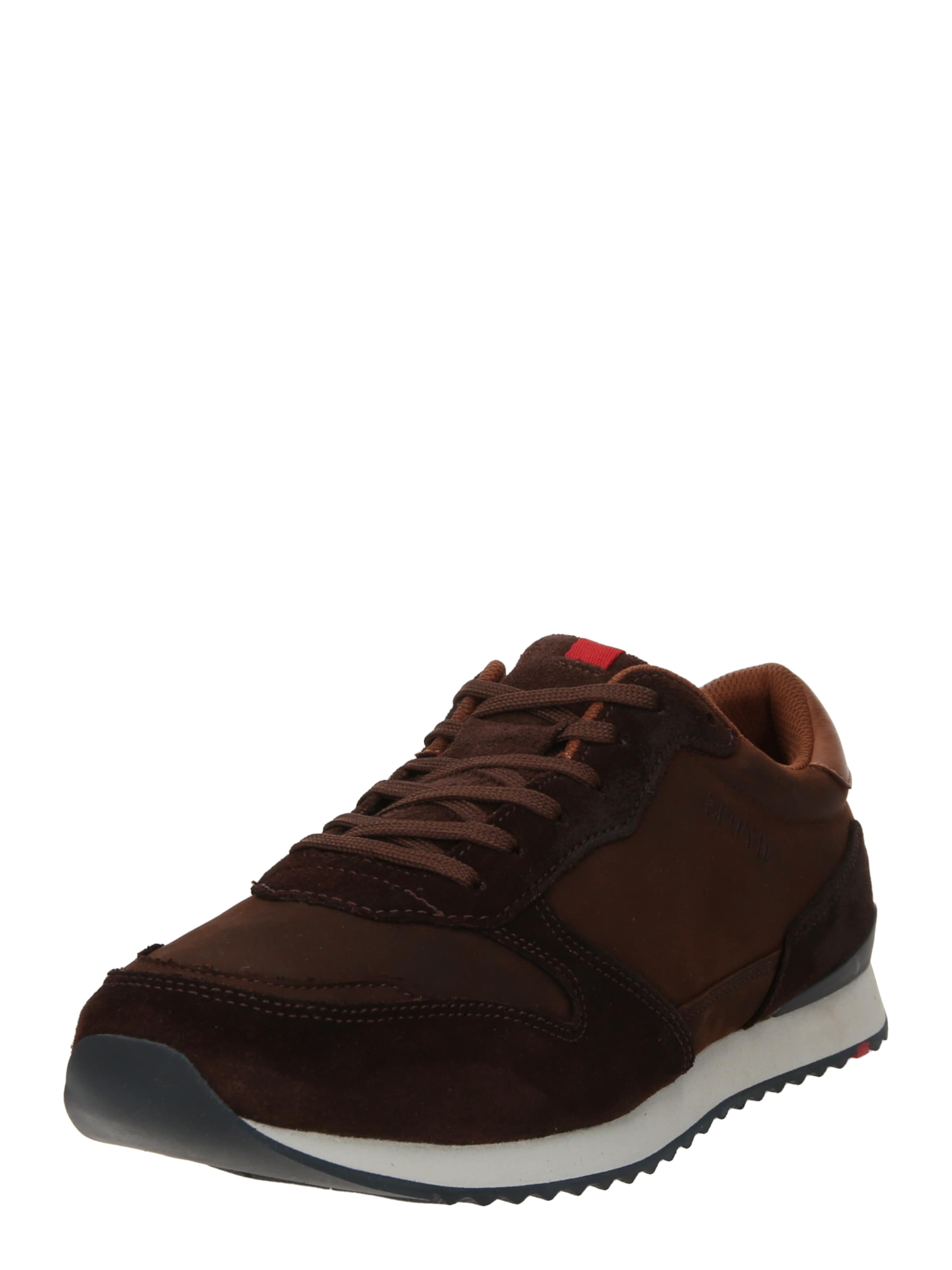 LLOYD Sneakers laag 'Edmond' in Bruin: voorkant