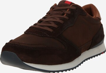 LLOYD Sneakers laag 'Edmond' in Bruin: voorkant