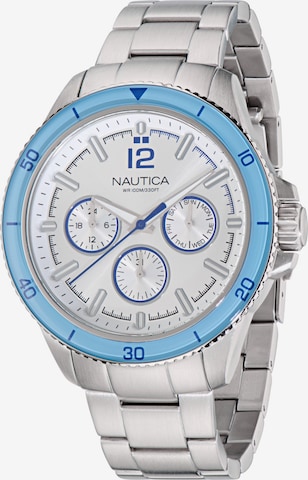 Montre à affichage analogique 'WINDROSE ' NAUTICA en argent : devant