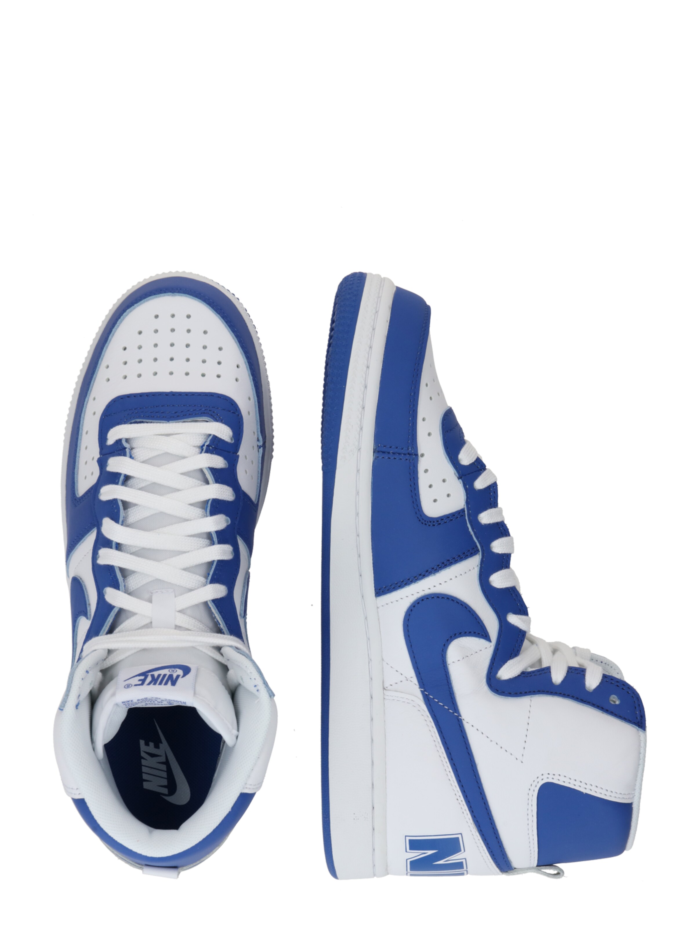 Sneaker alta 'Terminator' di Nike Sportswear in bianco