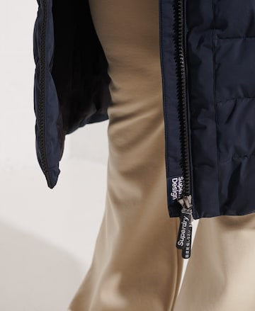 Manteau d’hiver 'Artic' Superdry en bleu