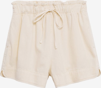 MANGO Pantalon 'CORDI' en blanc cassé, Vue avec produit