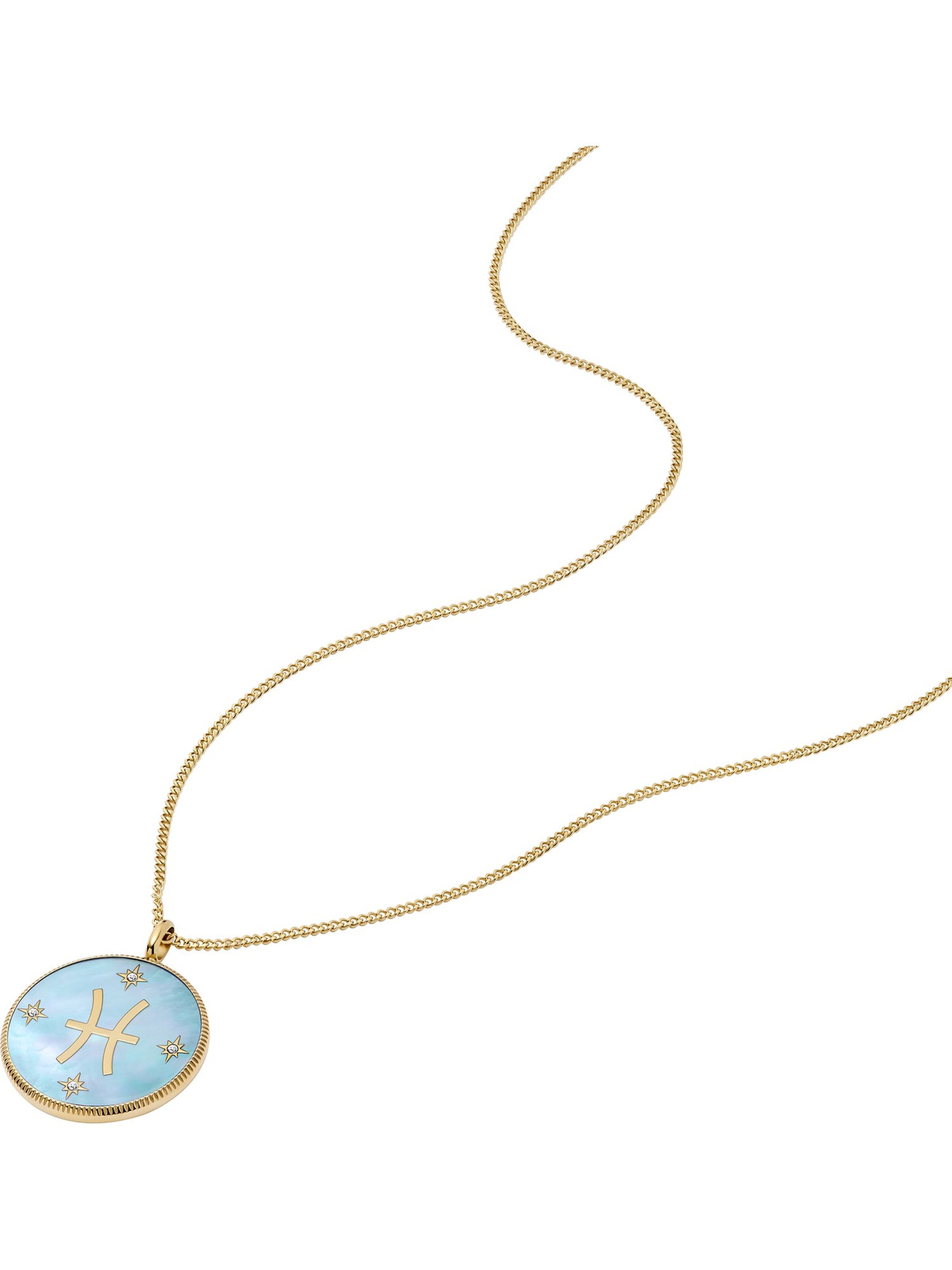 FOSSIL Necklace in Gold