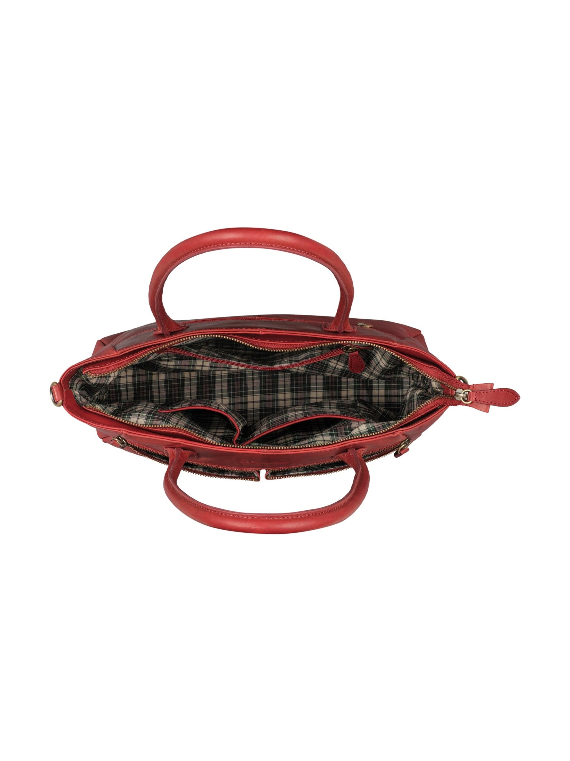 Benthill Handbag in Red