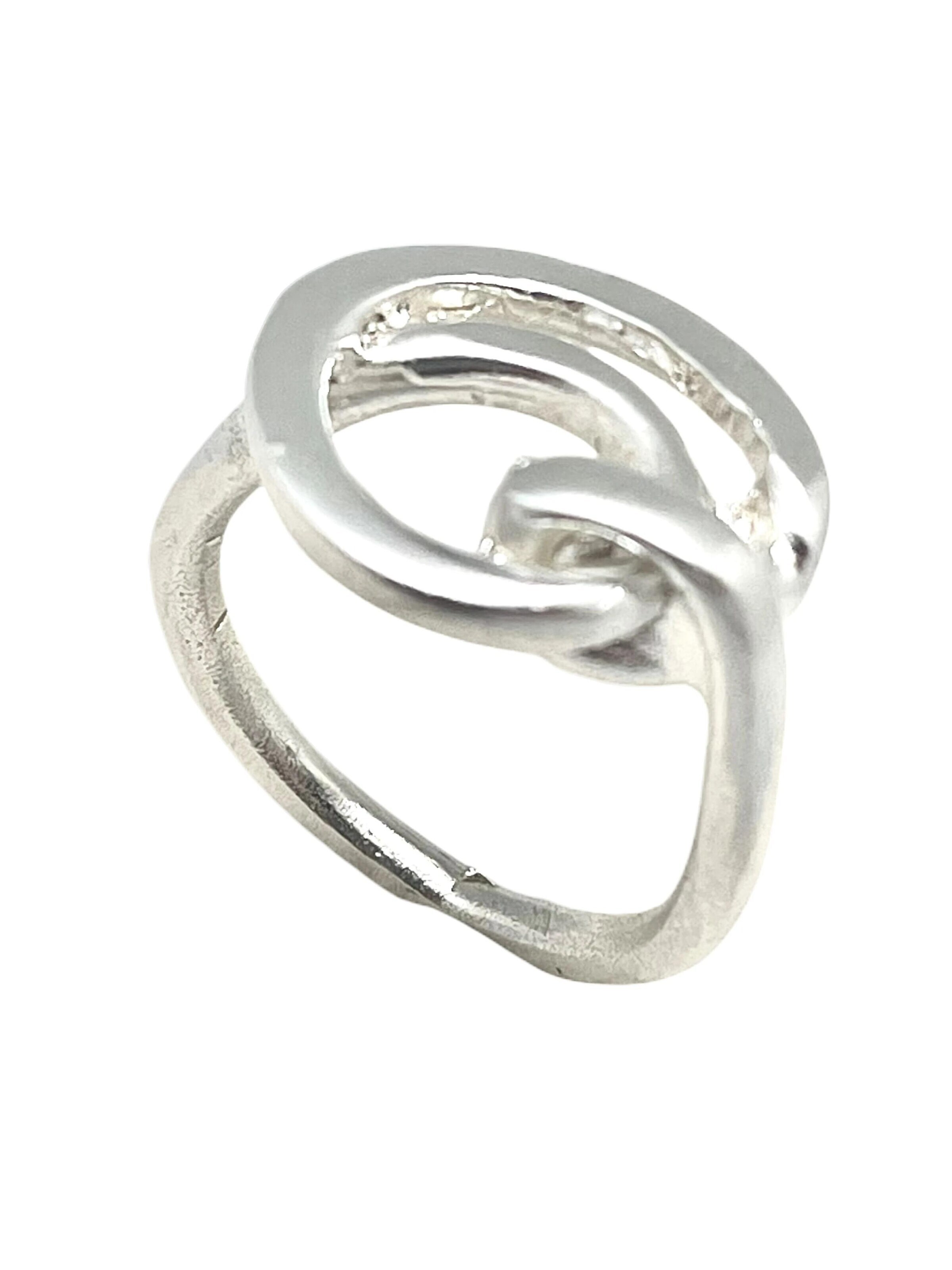Gloria Mago Ring 'My World ring in silver zamak 10µ' in Silver: front
