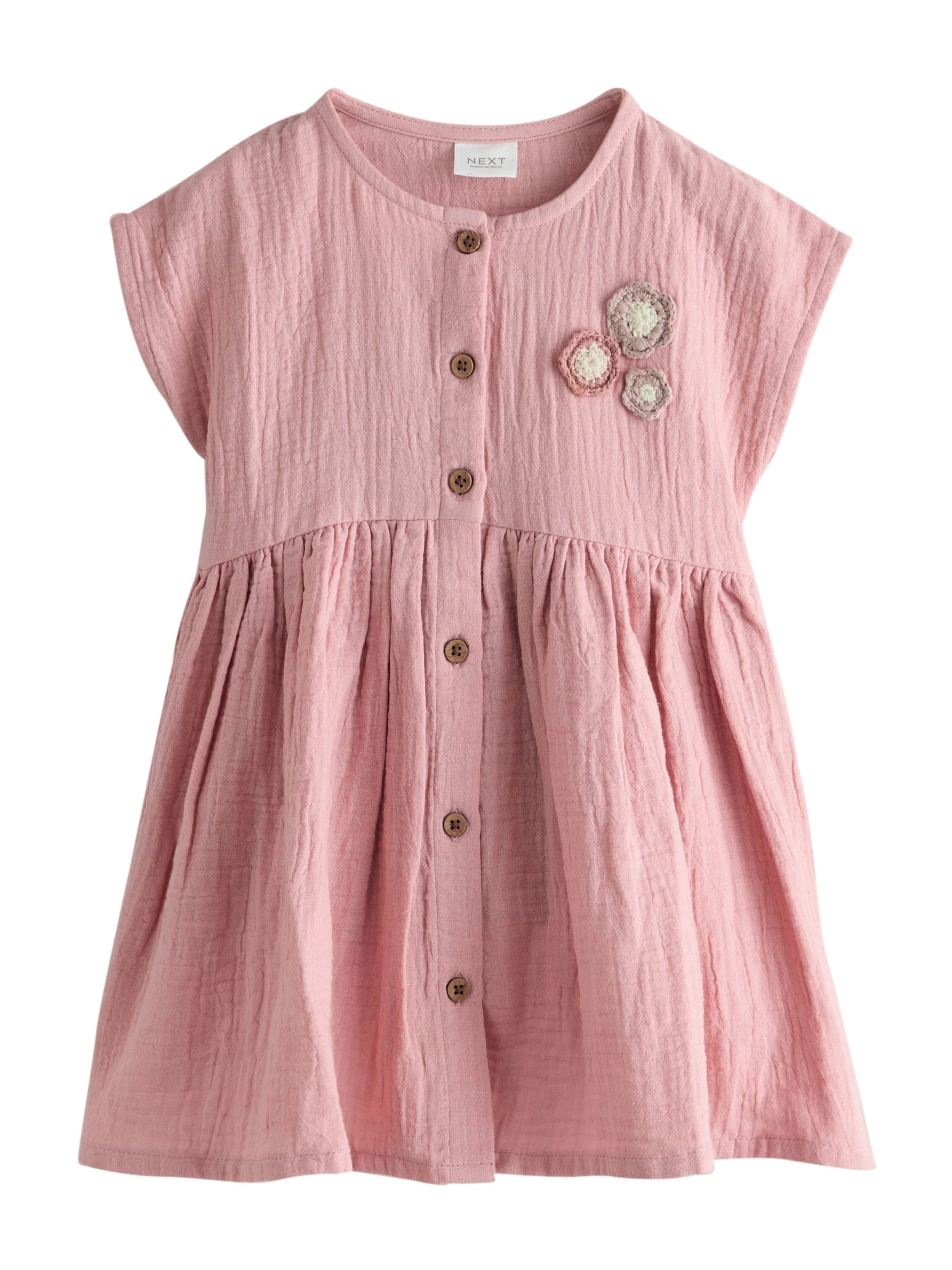 Next Jurk in Roze: voorkant