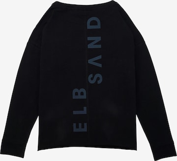Elbsand Sweatshirt 'Riane' in Black